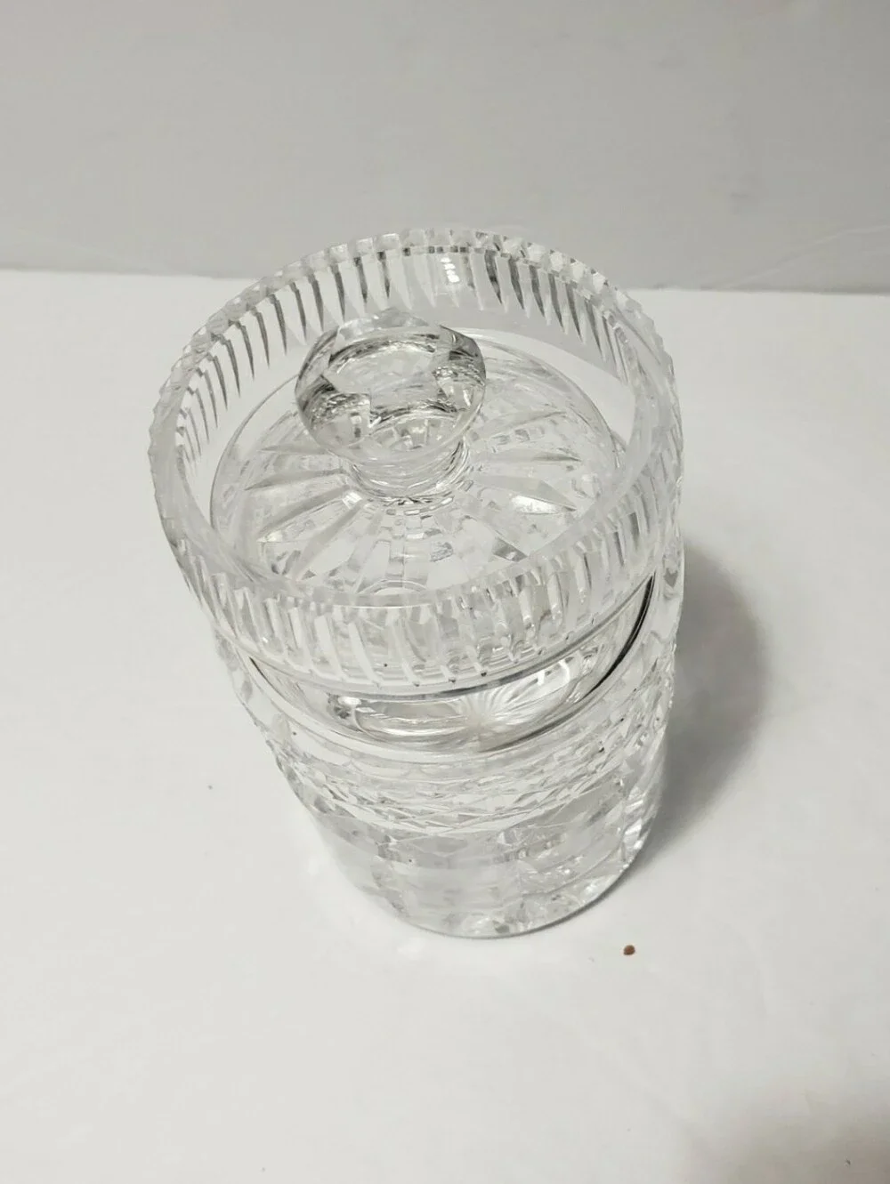 WATERFORD Crystal Jam & Honey Jar With Lid